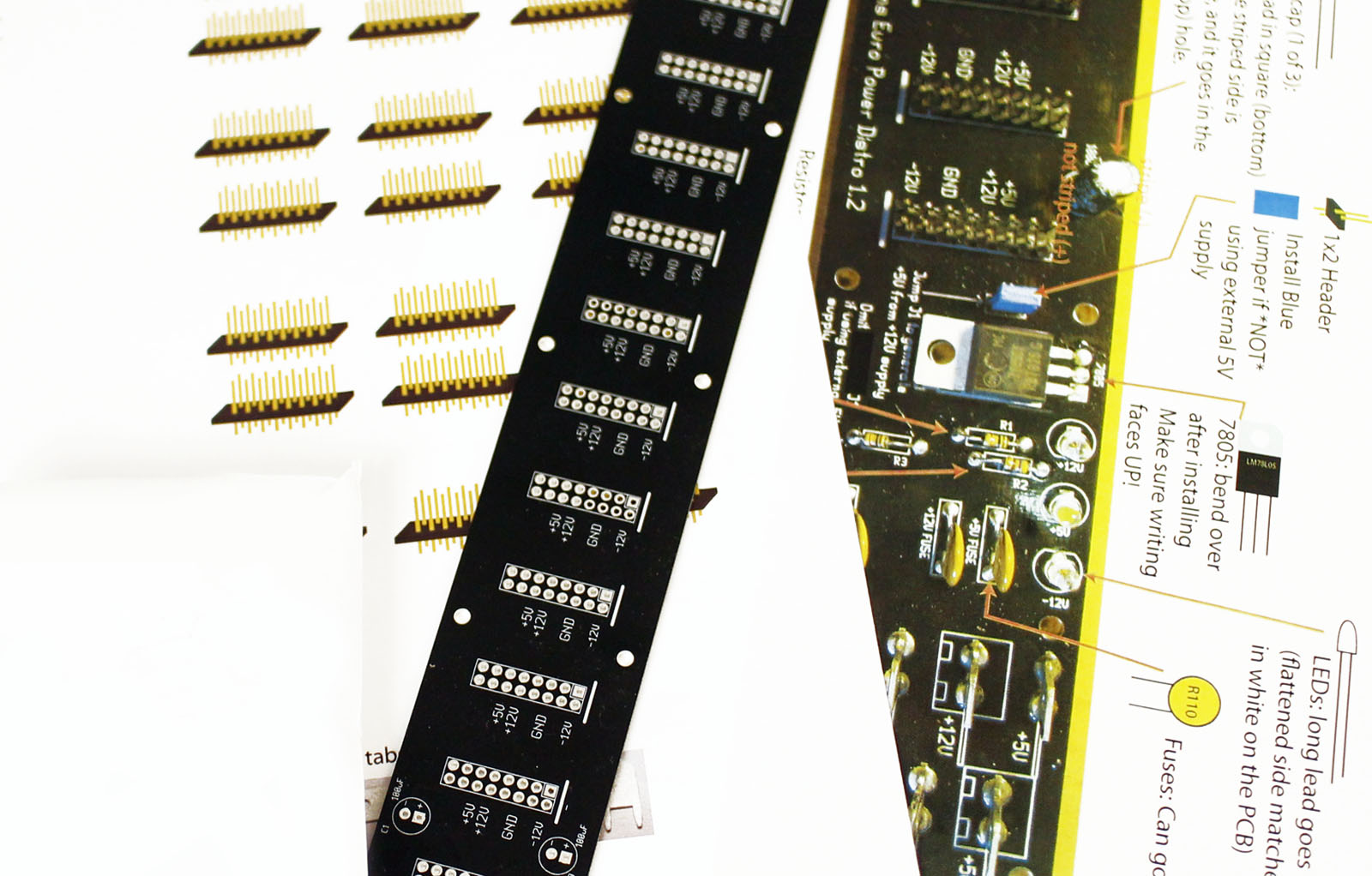 4ms Euro Power Distro Board Kit